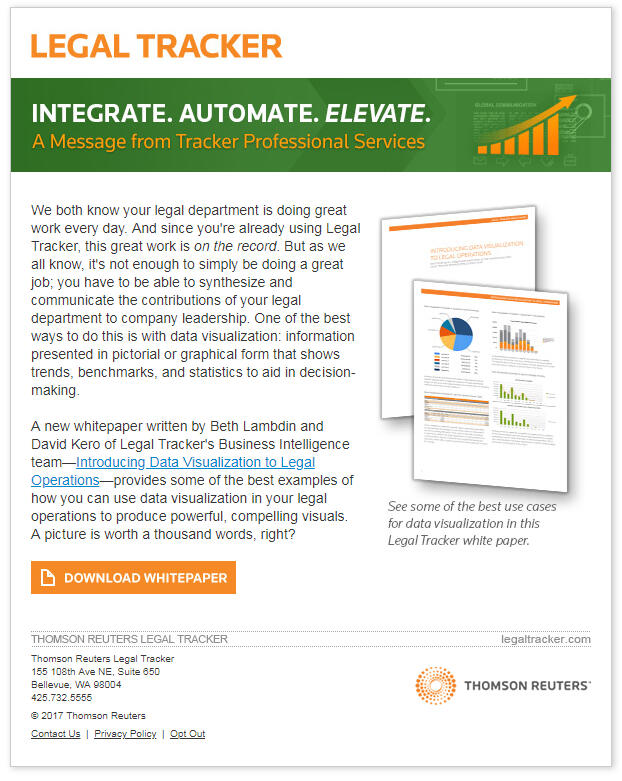 Convey thought leadership